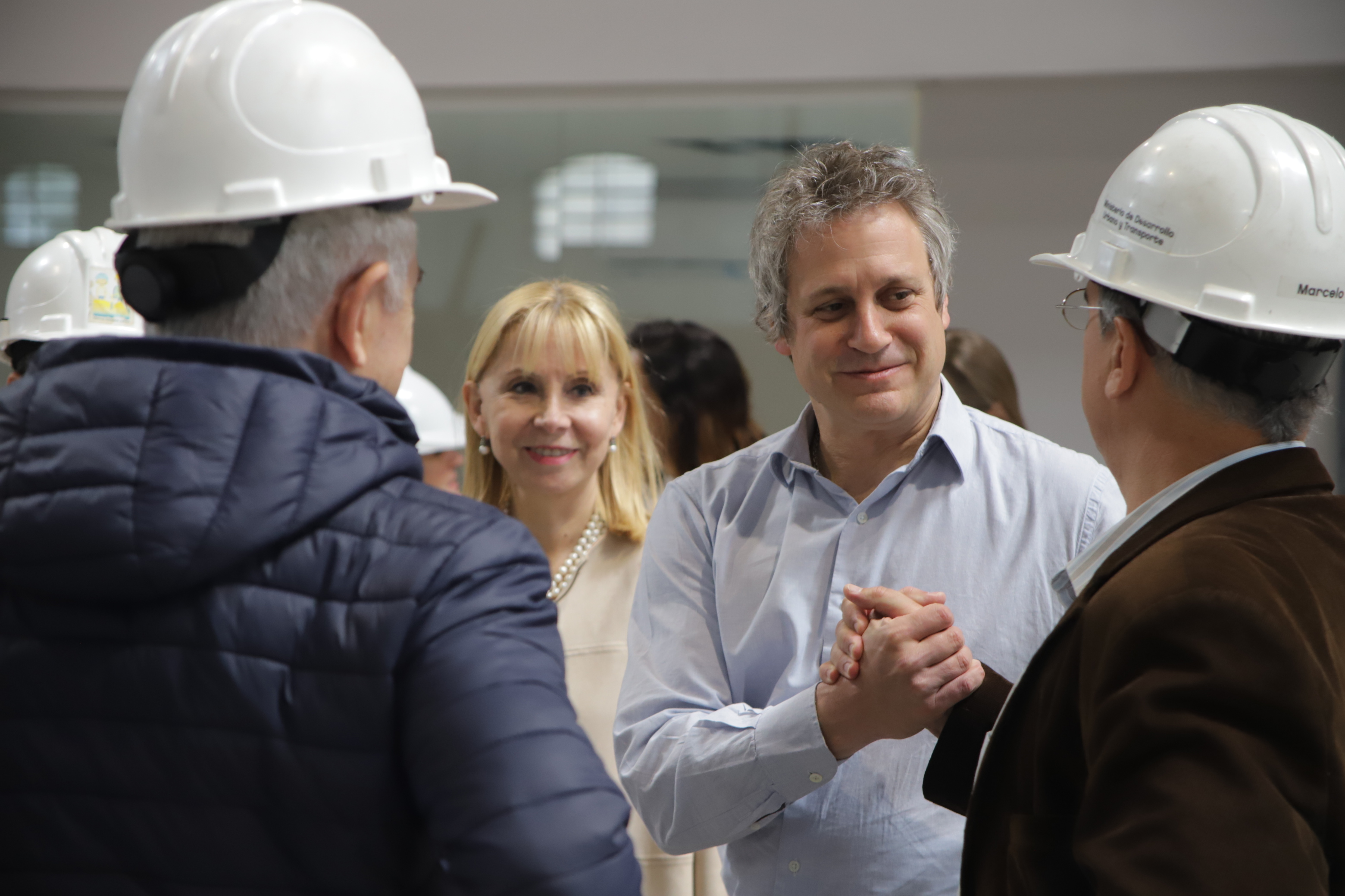 Felipe Miguel recorrió el nuevo edificio del Teatro Colón