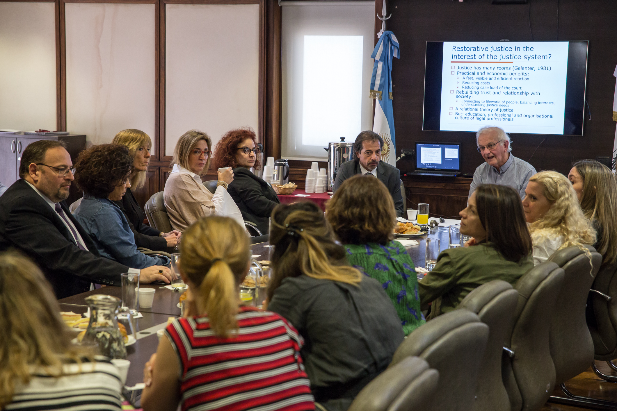 Conversatorio sobre Buenas Prácticas Restaurativas