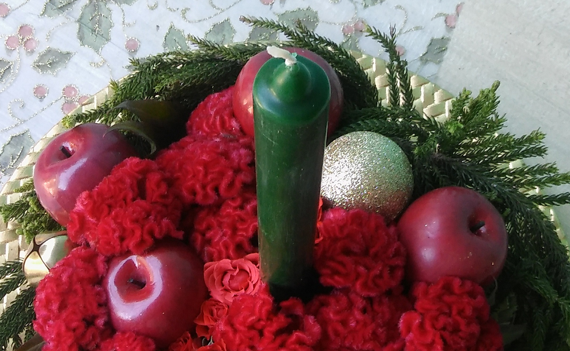 Jornada navideña - diseño de centros de mesa - miércoles 27 de noviembre