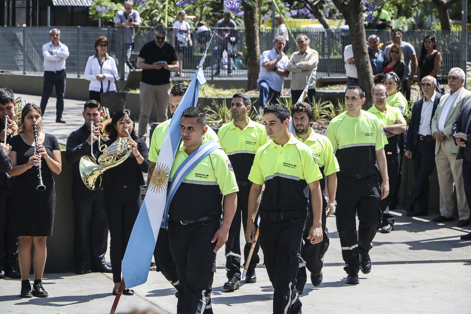 Se realizó un acto por el Día Nacional de la Defensa Civil