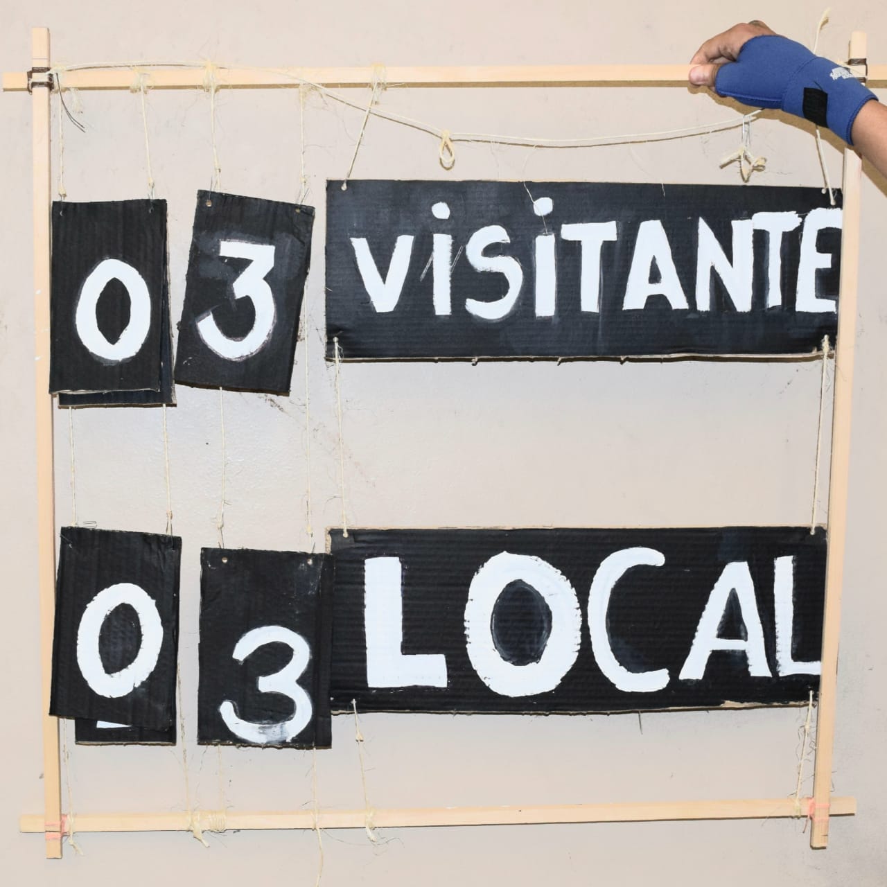 Partido amistoso en el Rocca 