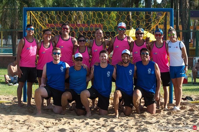 El beach handball brilló en las arenas del Sarmiento