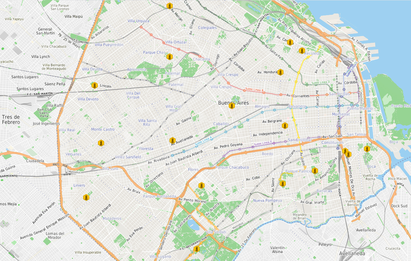 Las fechas de arranque de cada UFU