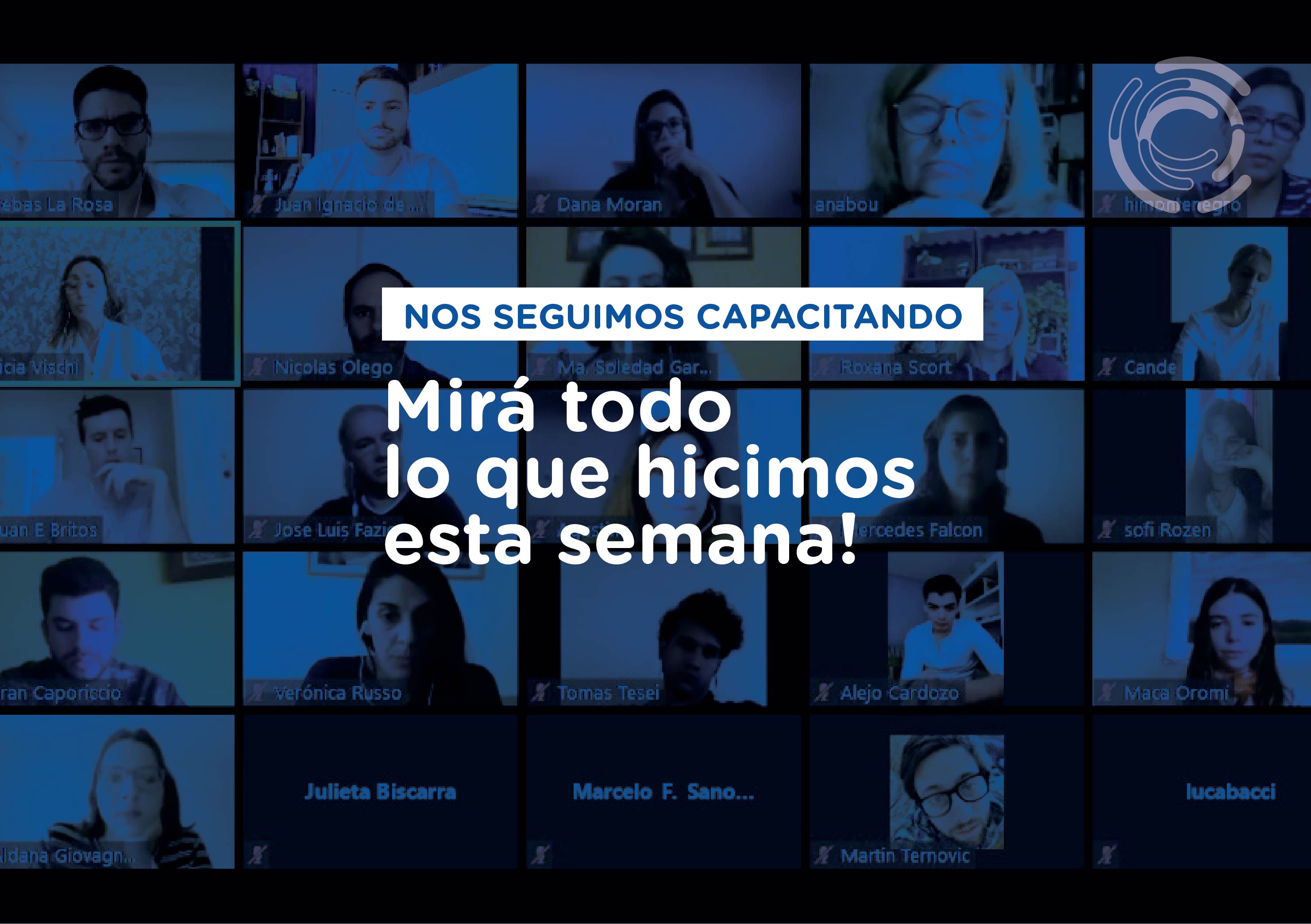 ¡Mirá todo lo que hicimos esta semana!