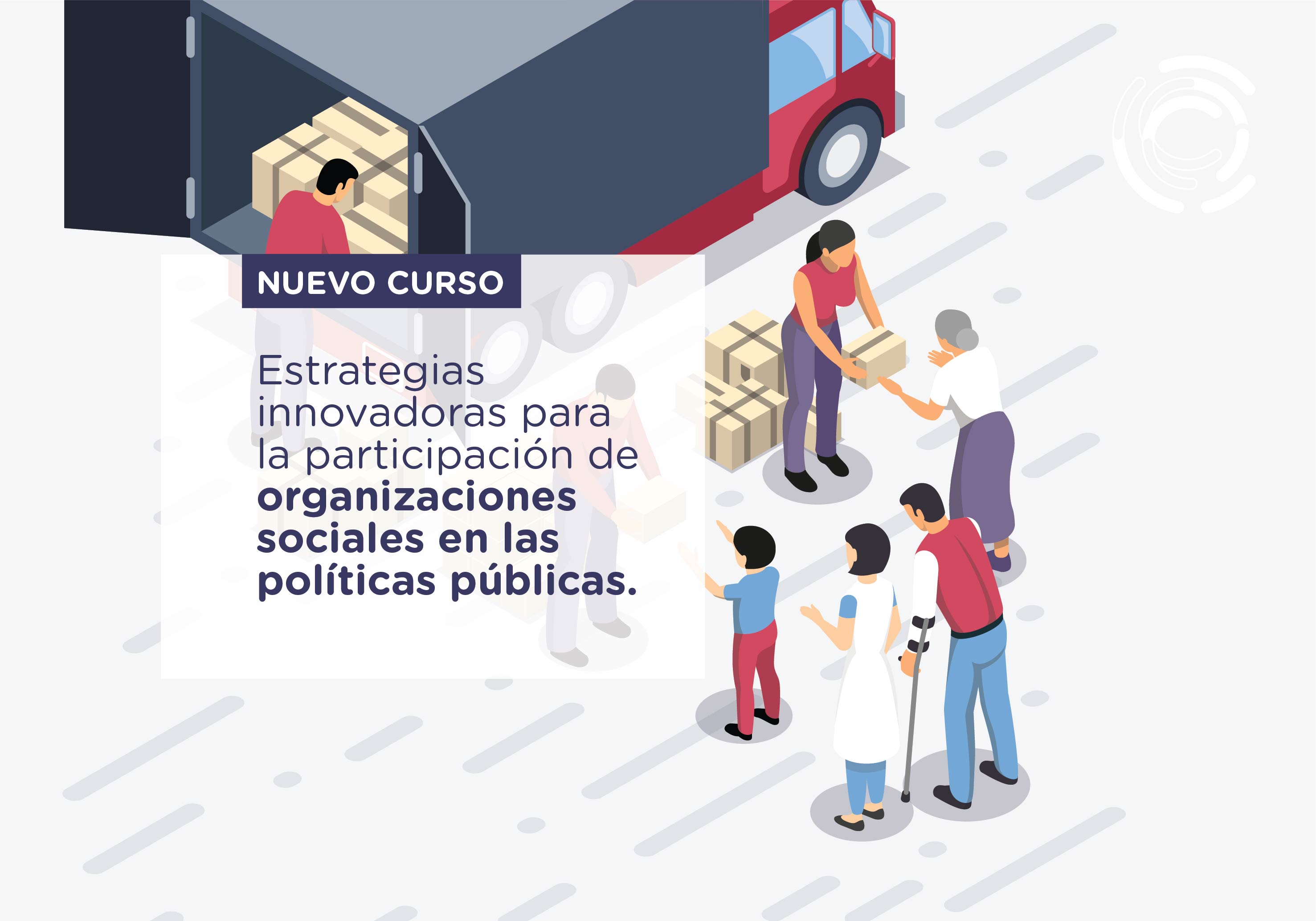Inscribite en ¨Estrategias innovadoras para la participación de organizaciones sociales en las políticas públicas¨