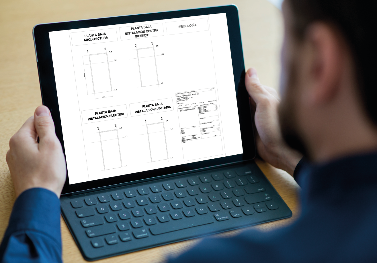 Ahora podés registrar tu plano de forma digital