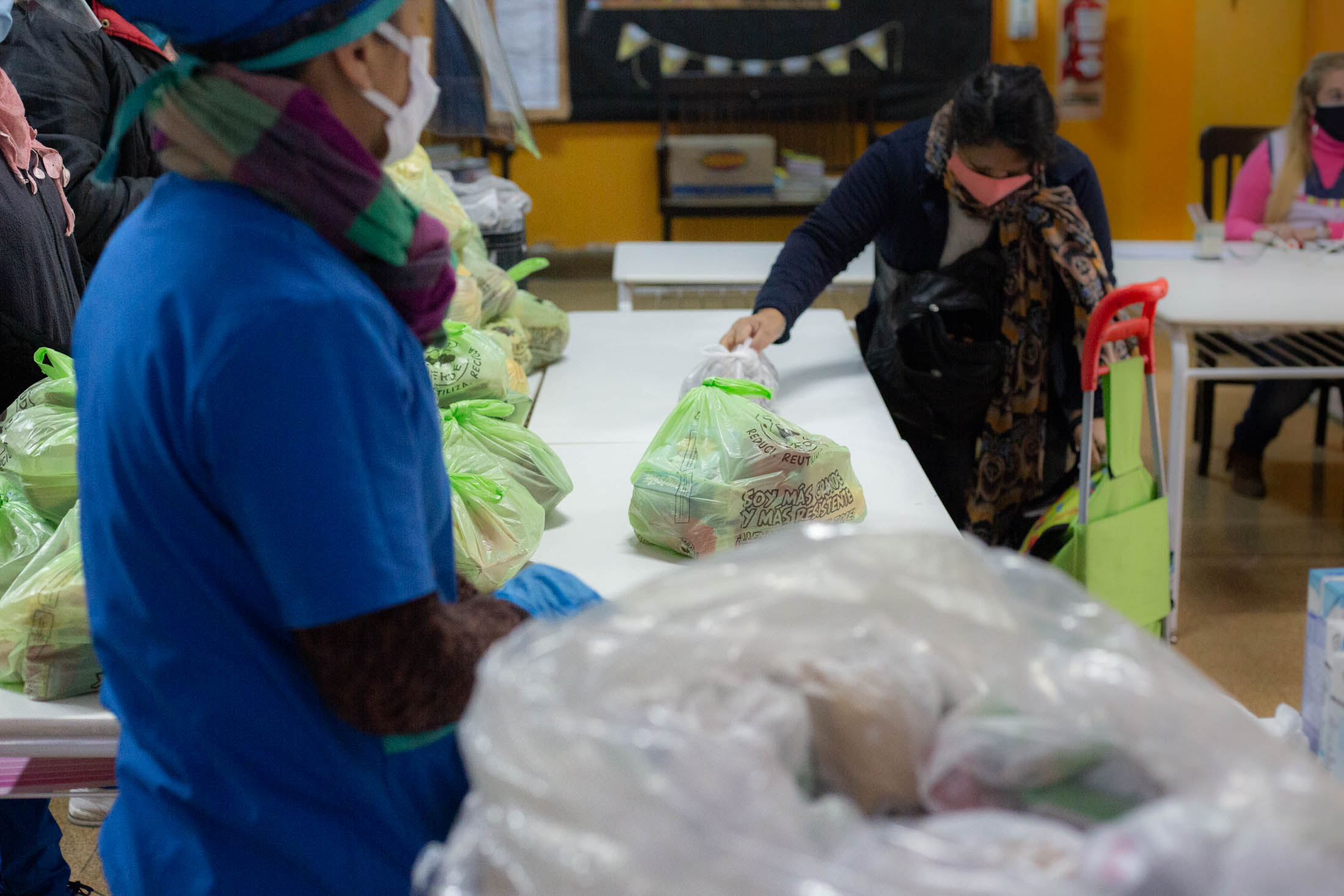 Octava entrega de la canasta escolar nutritiva