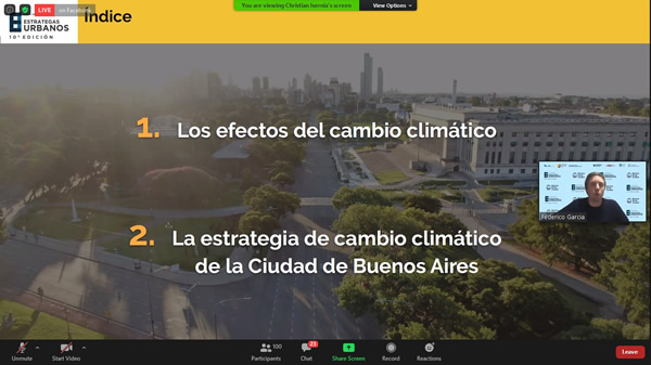 El cambio climático, tema de la 3ra jornada de Estrategas Urbanos