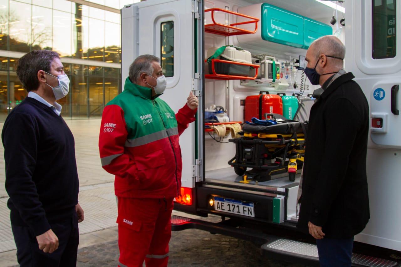 Detalles técnicos de la tercera generación de ambulancias con tecnología de avanzada