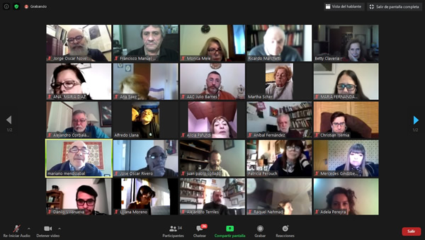 Intensa jornada de trabajo en la Dimensión Social