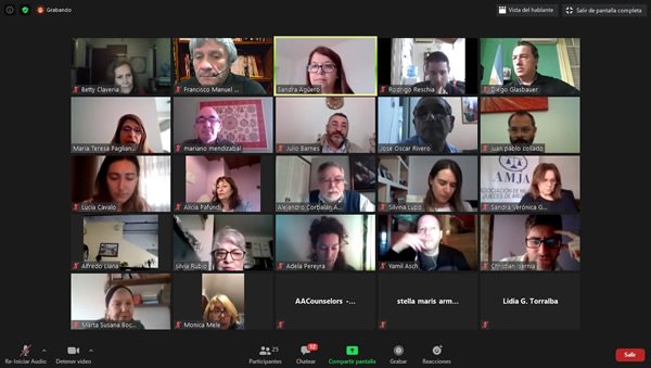 Se reunió el Grupo de Trabajo de Discapacidad