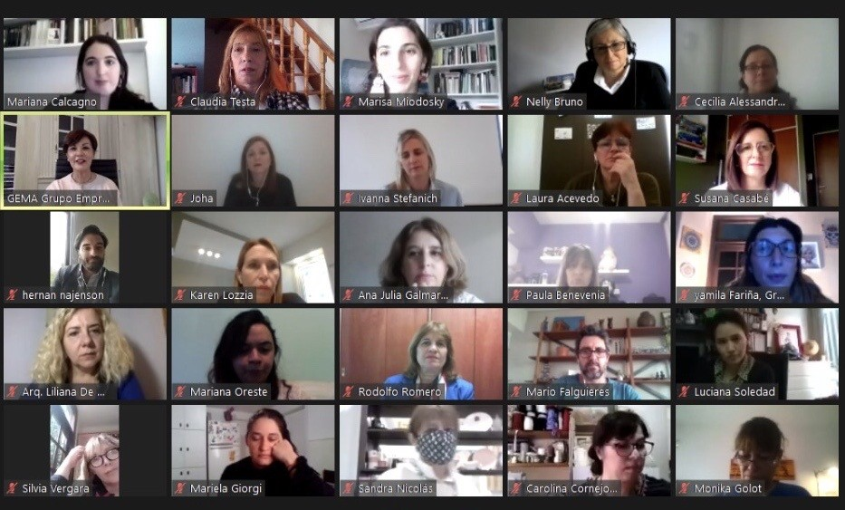 Se realizó el encuentro virtual “La vuelta al lugar del trabajo de Pymes y emprendedoras de Buenos Aires post COVID - 19”