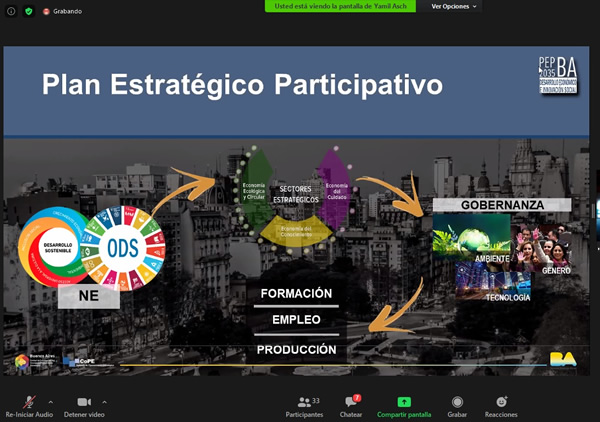 Se realizó el 5º taller de trabajo interdimensiones del CoPE