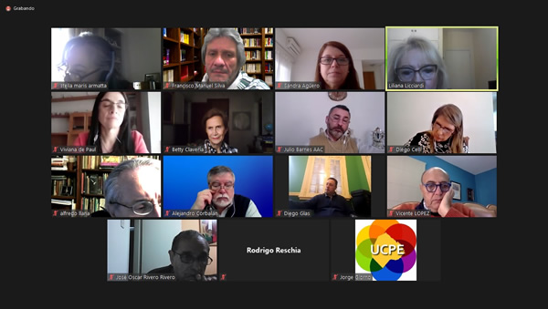 El Grupo de Trabajo recibió a funcionaria de Discapacidad  