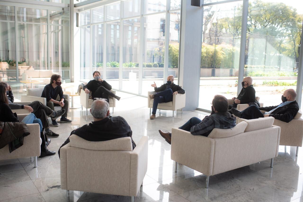 Reunión con miembros de la Asociación Argentina de Empresarios Teatrales y Musicales
