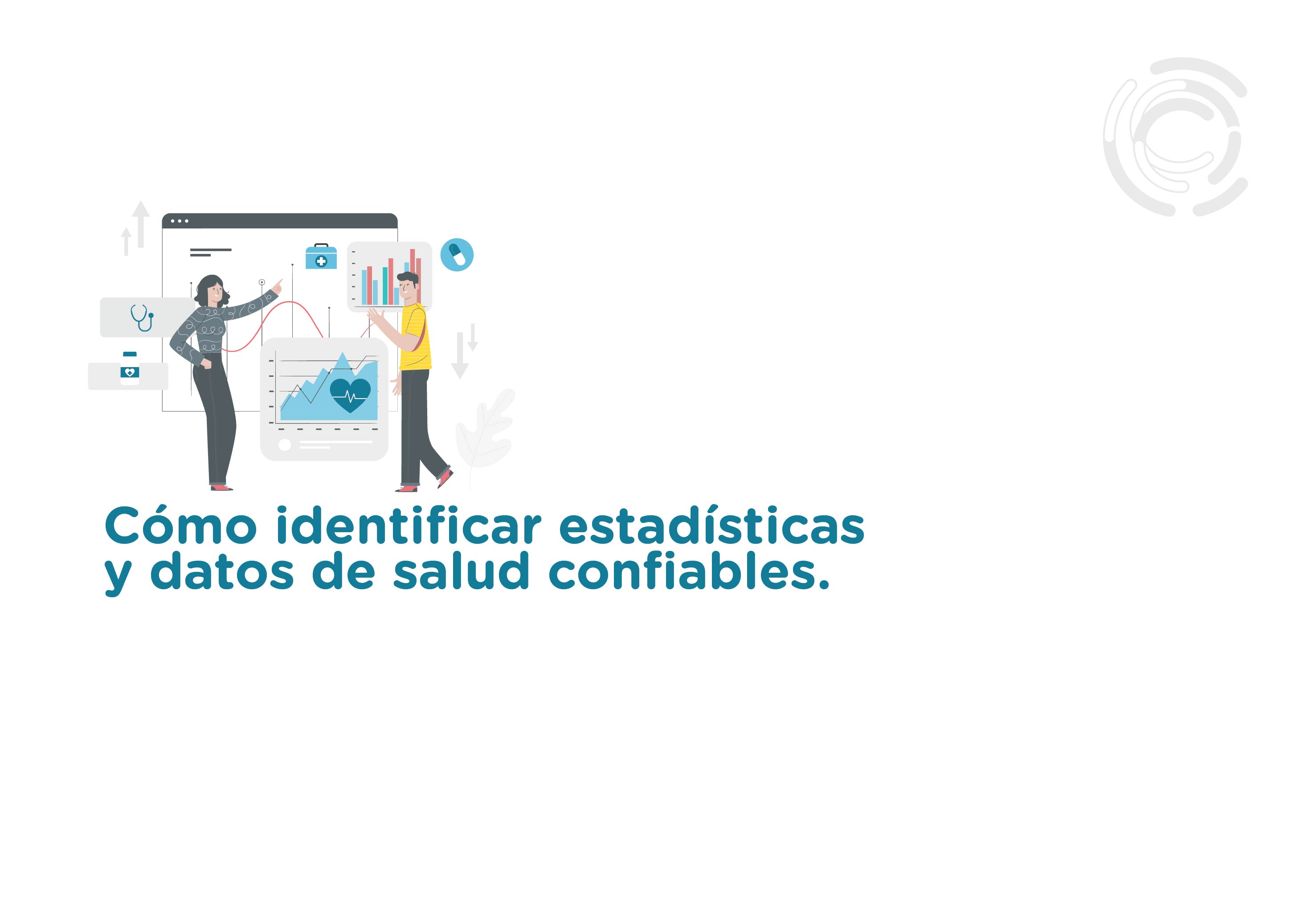 Ya podés inscribirte al curso:  Cómo identificar estadísticas y datos de salud confiables 