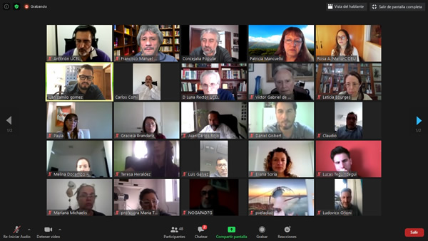 La UCPE expuso en conversatorio internacional del CIDEU