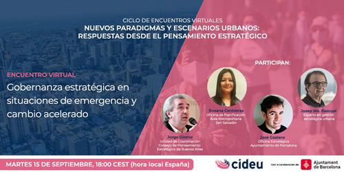 La CABA compartió su experiencia en foro virtual de CIDEU         