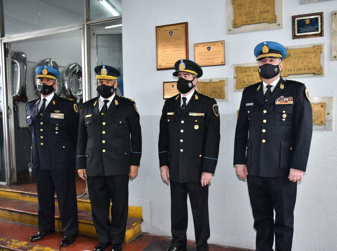 La Policía de la Ciudad celebró el centenario de la Comisaría Vecinal 10 B