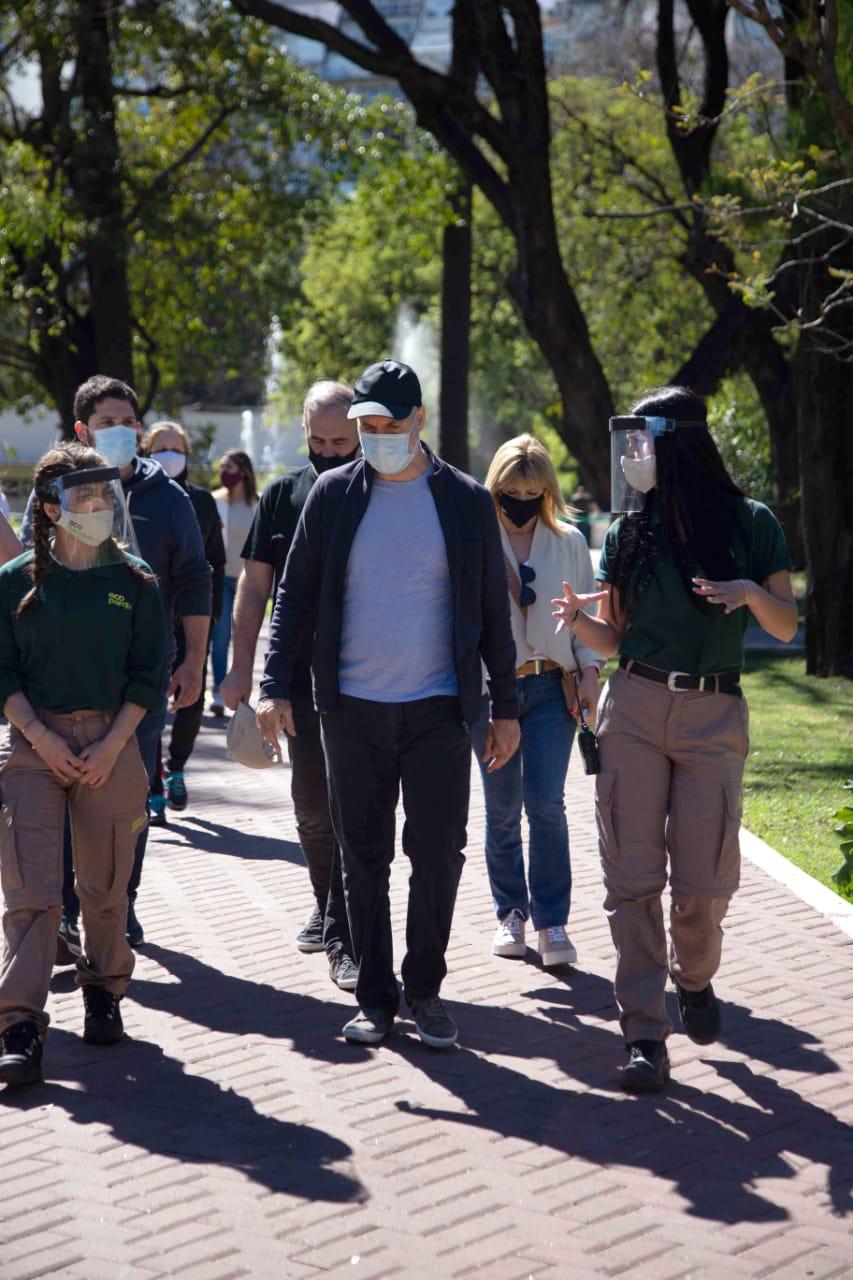 Rodríguez Larreta asistió al Ecoparque en el día de su reapertura 