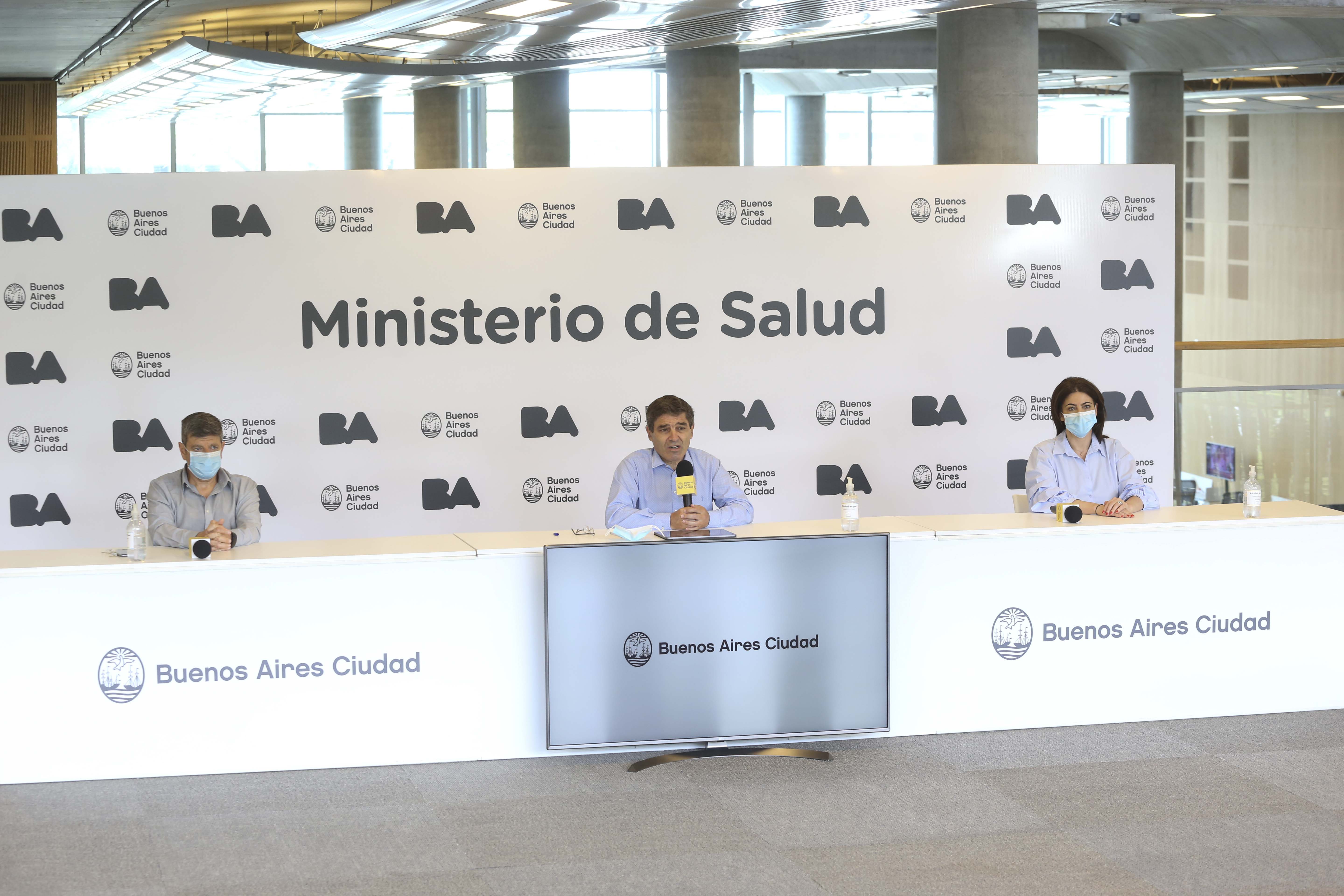 Coronavirus: el Ministerio de Salud porteño brindó detalles sobre la situación sanitaria