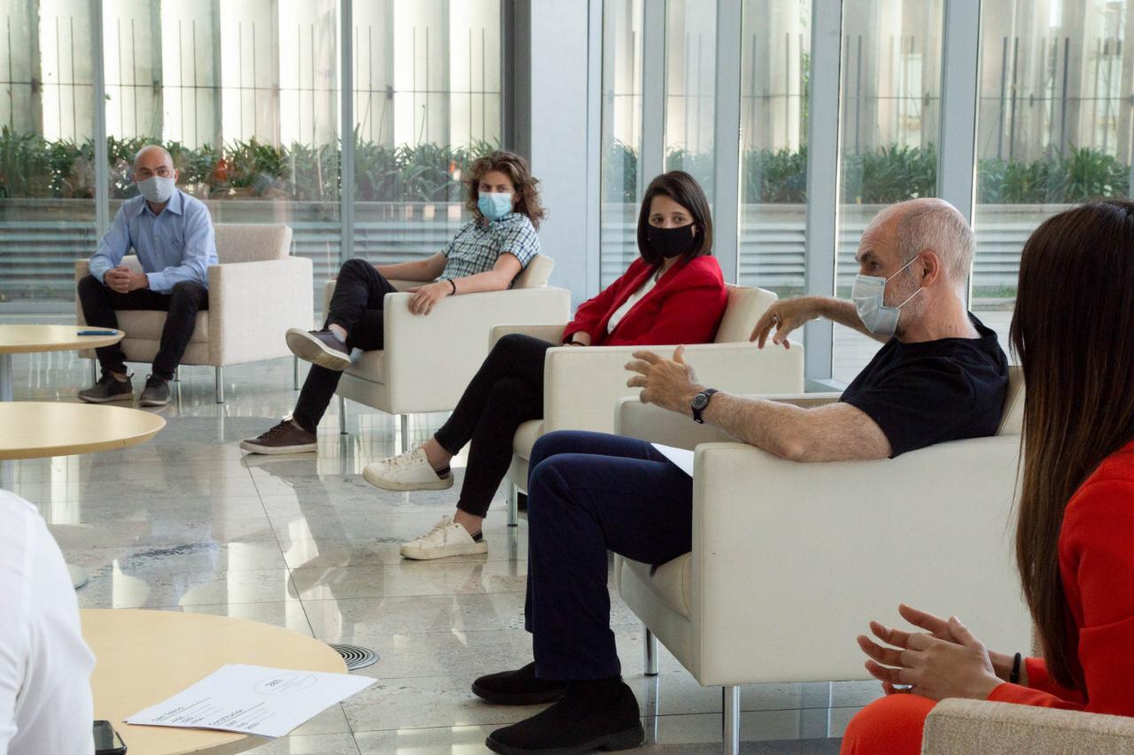 Encuentro con voluntarios de la Comuna 1 que desarrollaron tareas durante la pandemia