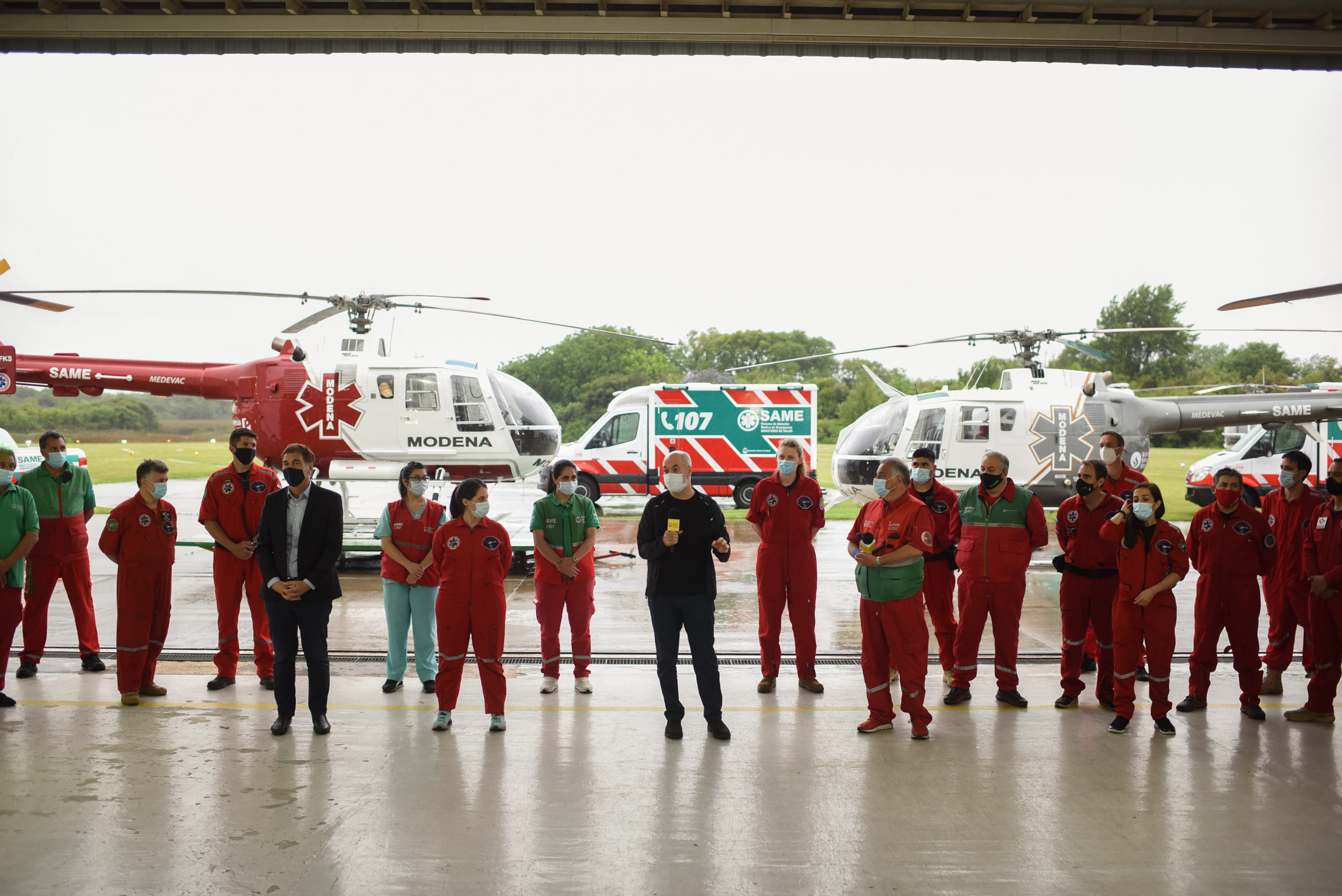 Rodríguez Larreta sobre el SAME aéreo: “La respuesta del sistema de salud es un orgullo”