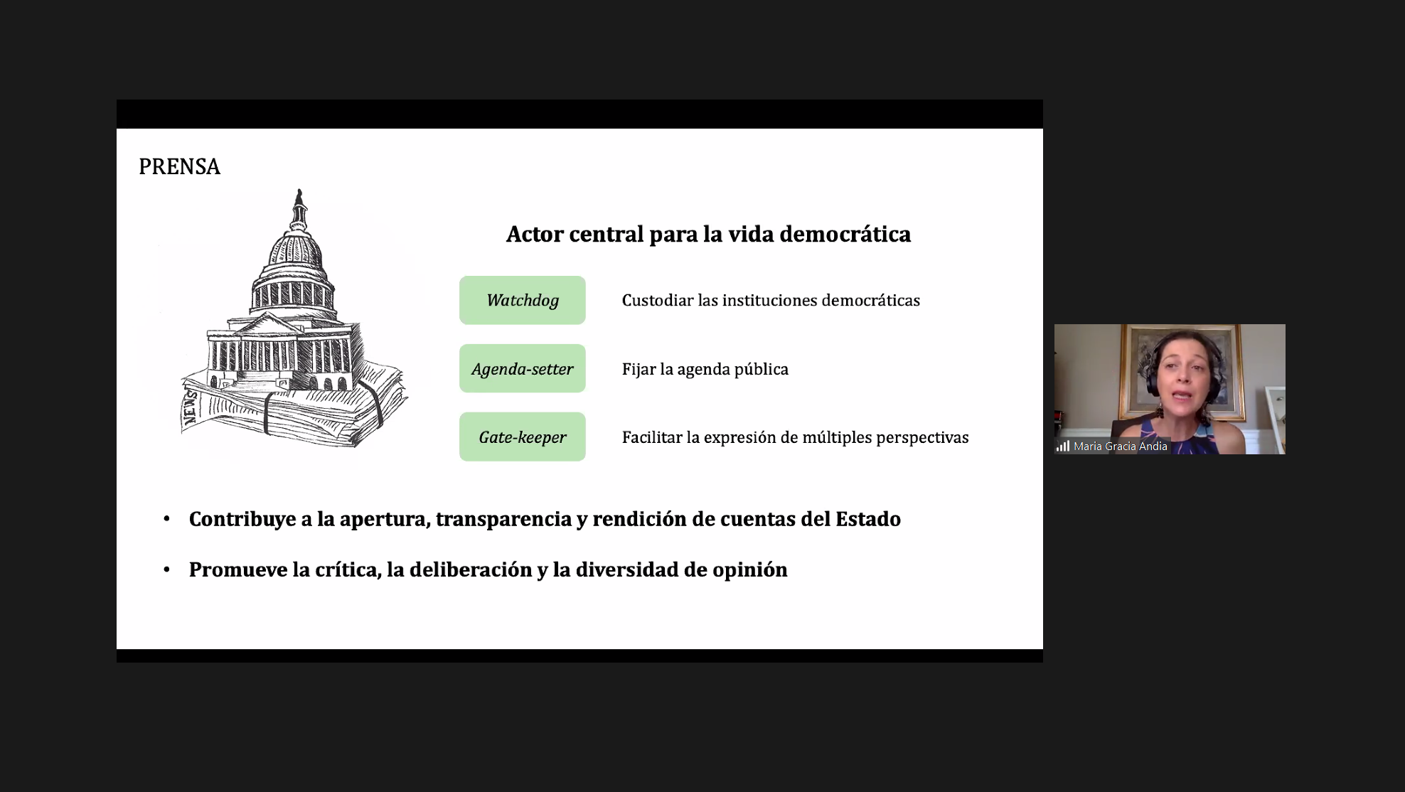 OGDAI y FOPEA brindaron un taller para periodistas sobre el derecho de acceso la información en CABA