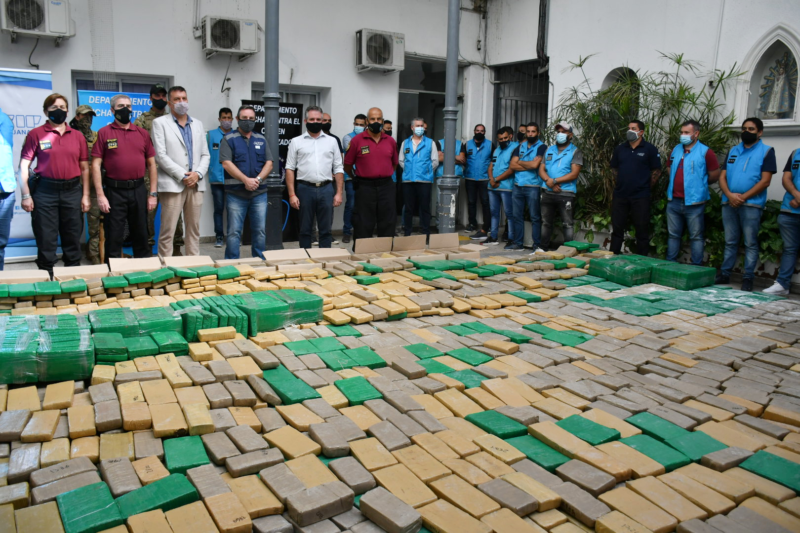 Operativo Cardales: la Policía de la Ciudad incautó más de 5 toneladas de marihuana 