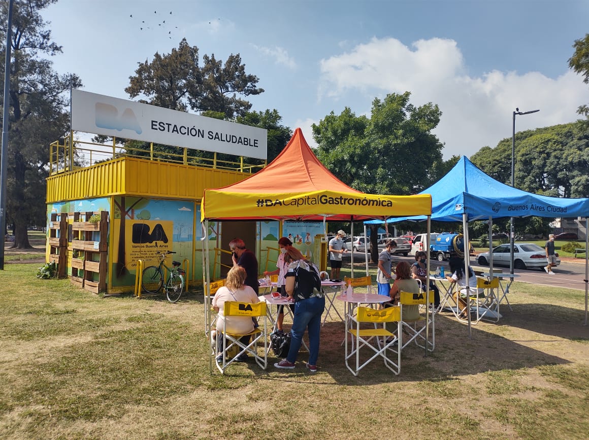 Reabren las Estaciones Saludables de la Ciudad