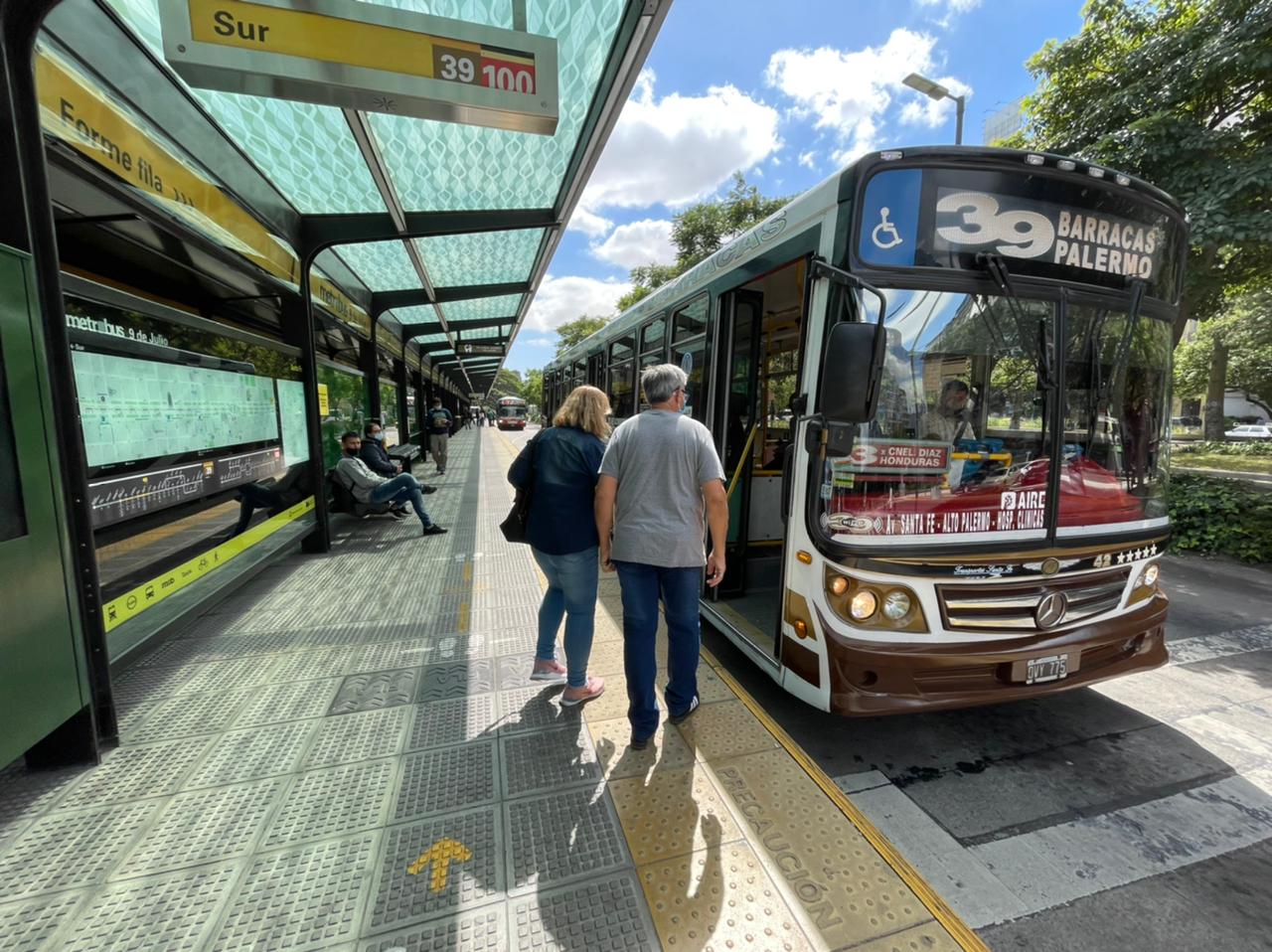 A partir de hoy la línea 39 modifica su recorrido e ingresa al Metrobus 9 de Julio