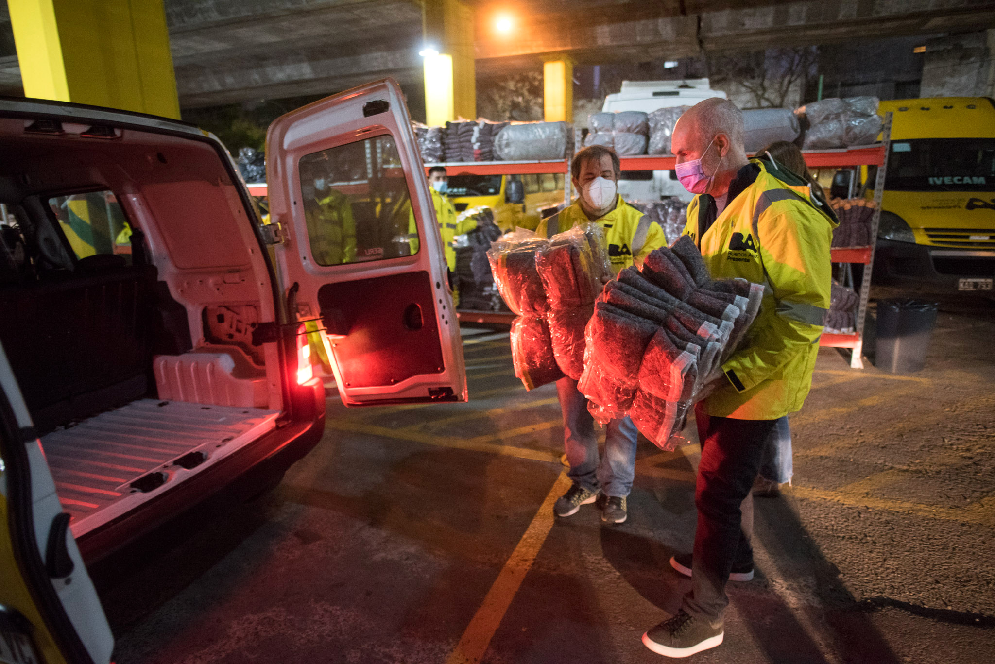 Rodríguez Larreta participó del Operativo Frío, con el que la Ciudad acompaña año a año a las personas en situación de calle