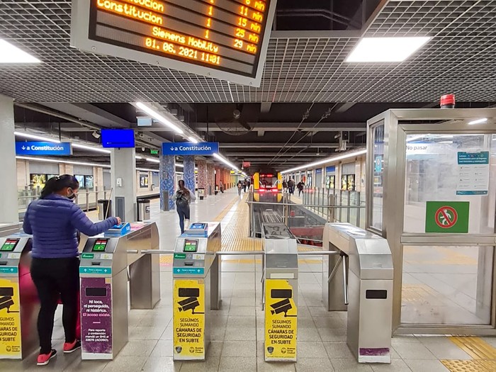 Subte porteño: a partir de este jueves están nuevamente funcionando otras 5 estaciones