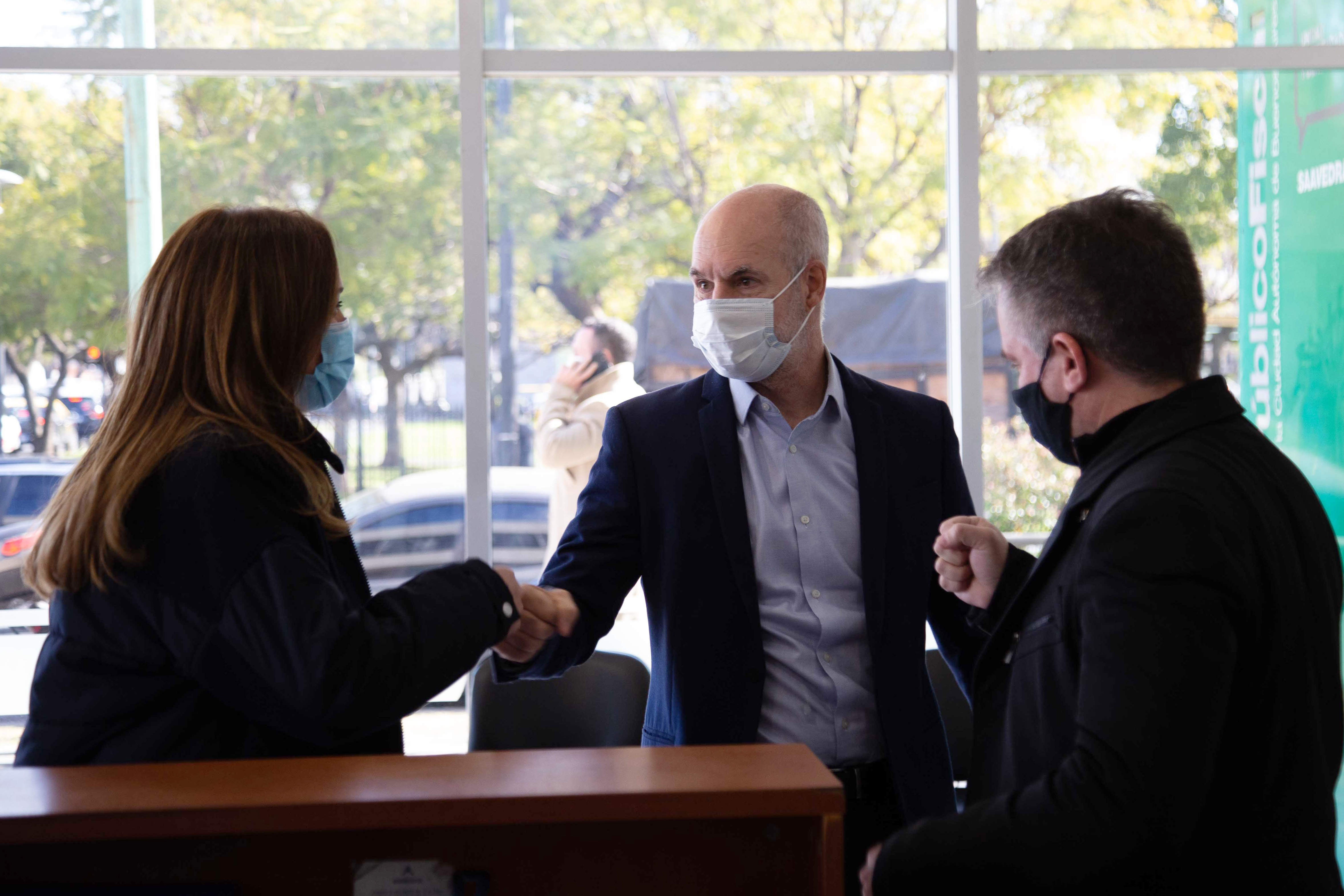 Rodríguez Larreta: “Entregarles los celulares a los vecinos es como devolverles la dignidad”