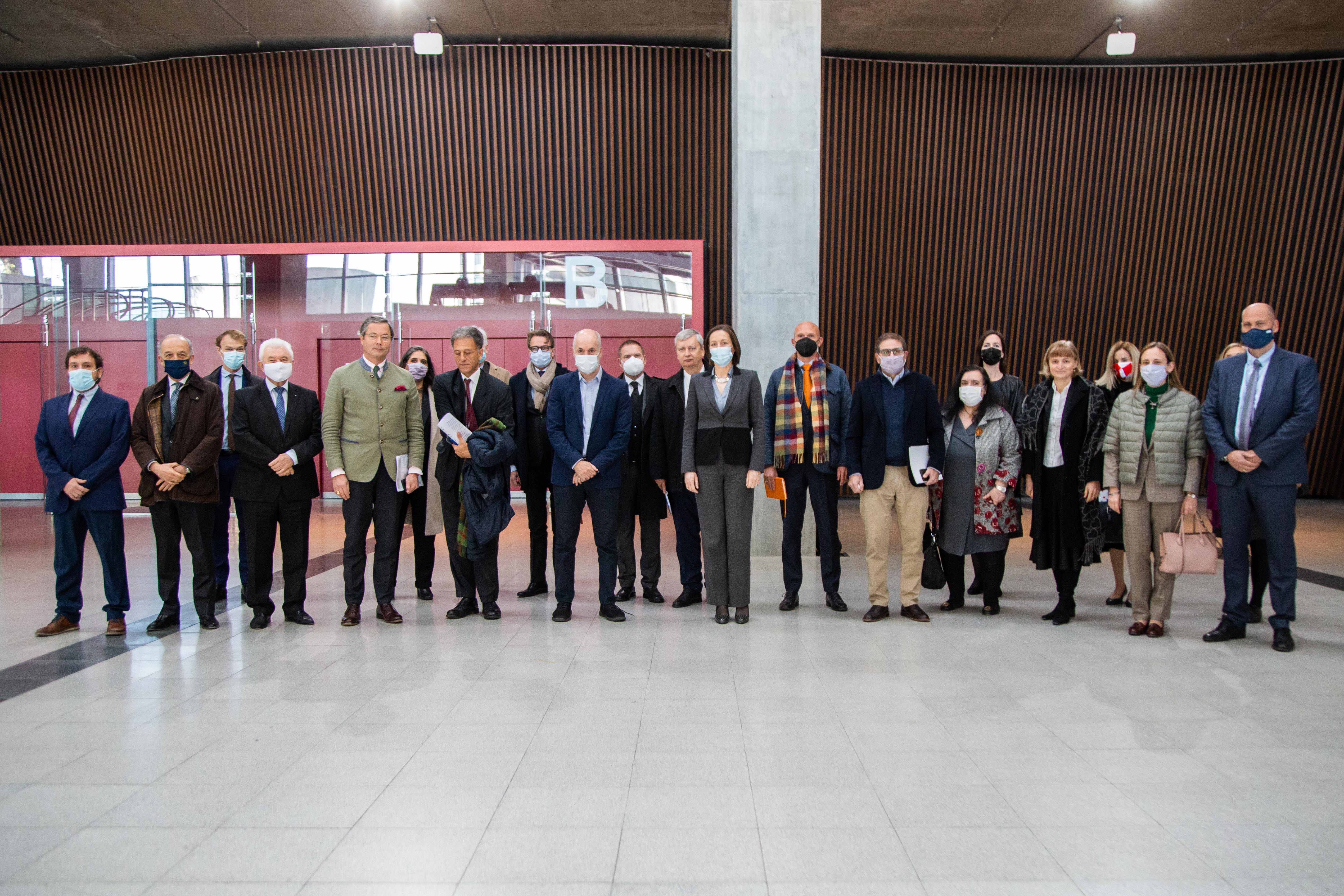 Horacio Rodríguez Larreta se reunió con los embajadores de la Unión Europea