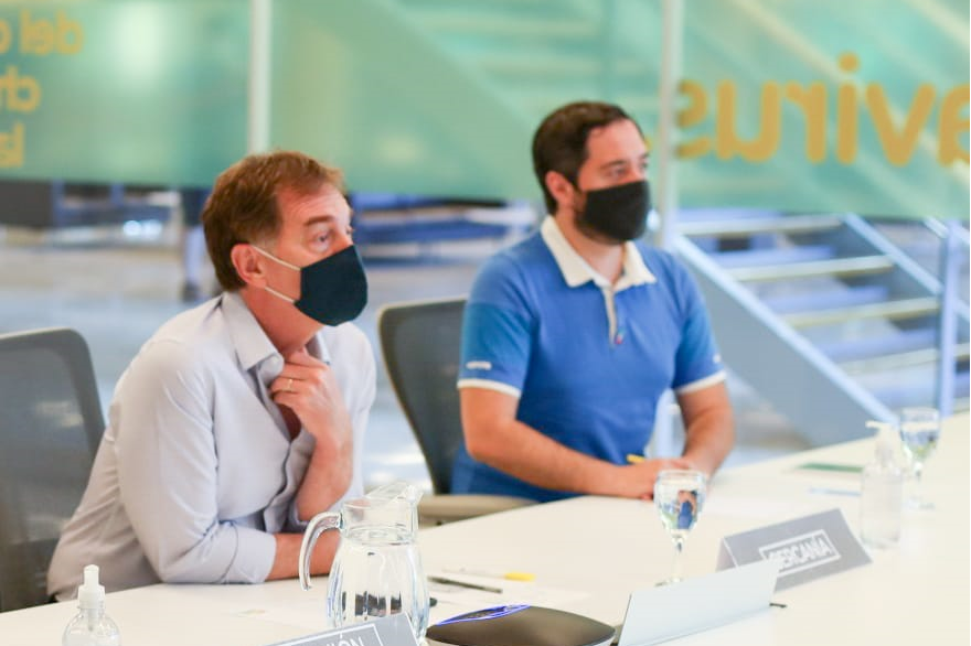 Reunión virtual de vecinos y vecinas de Floresta con Diego