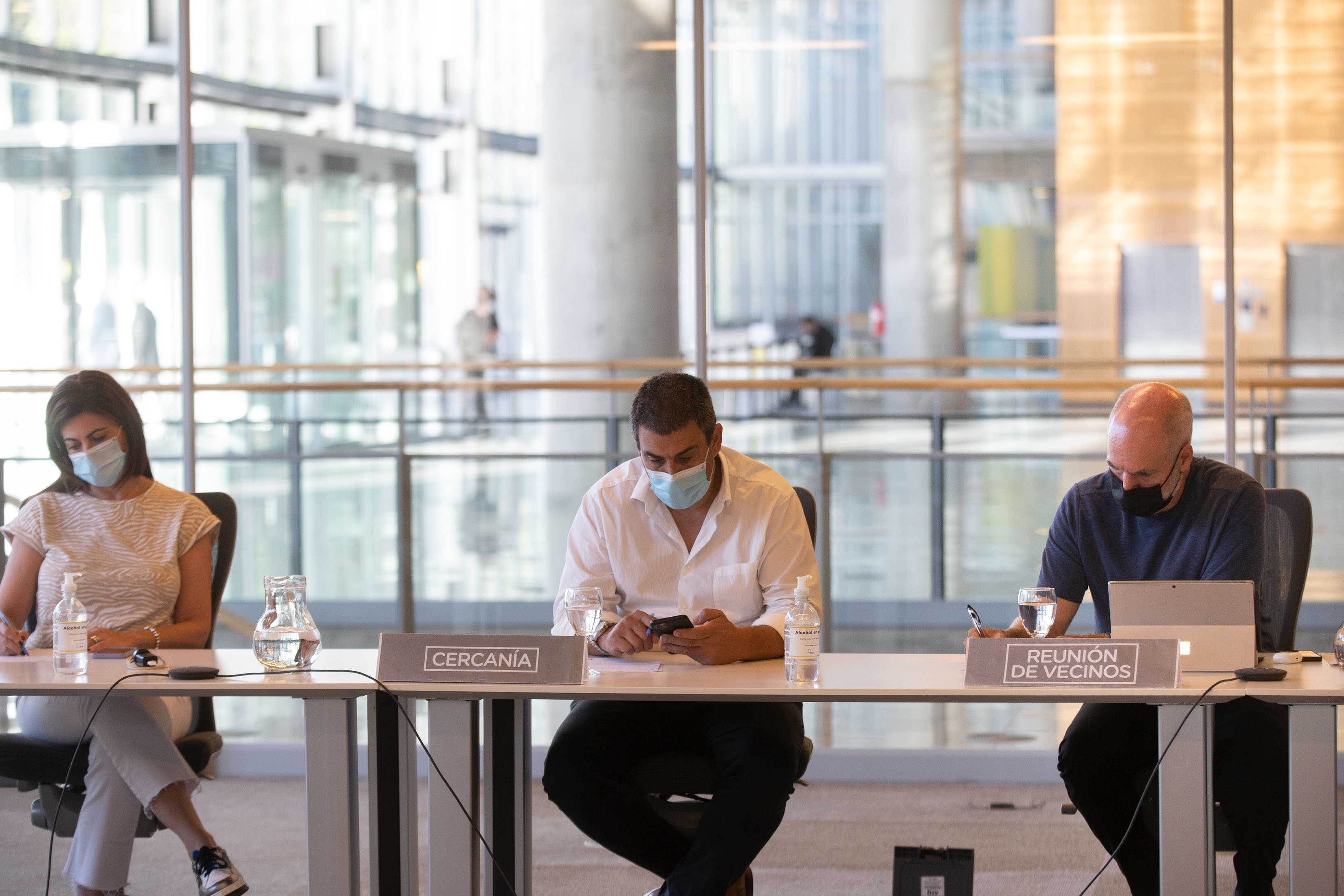 Reunión virtual de vecinos y vecinas de Villa Pueyrredón con Horacio