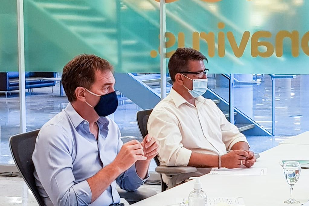 Reunión virtual de vecinos y vecinas de Parque Avellaneda con Diego