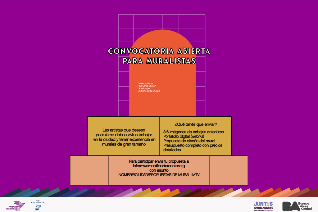 Convocatoria abierta para muralistas