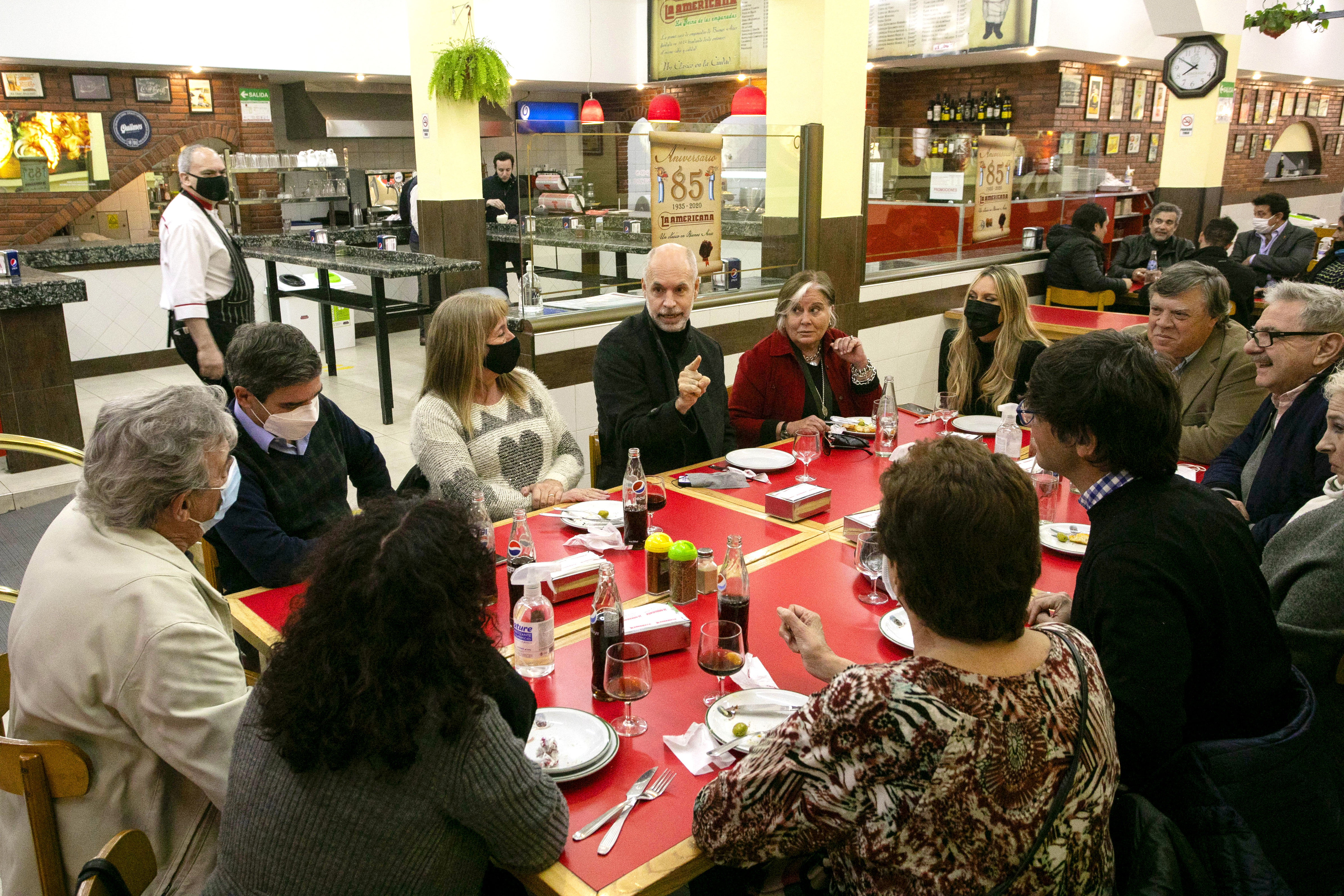 Rodríguez Larreta celebró los 20 años del MALBA y se reunió con vecinos por la iniciativa Gran Copetín
