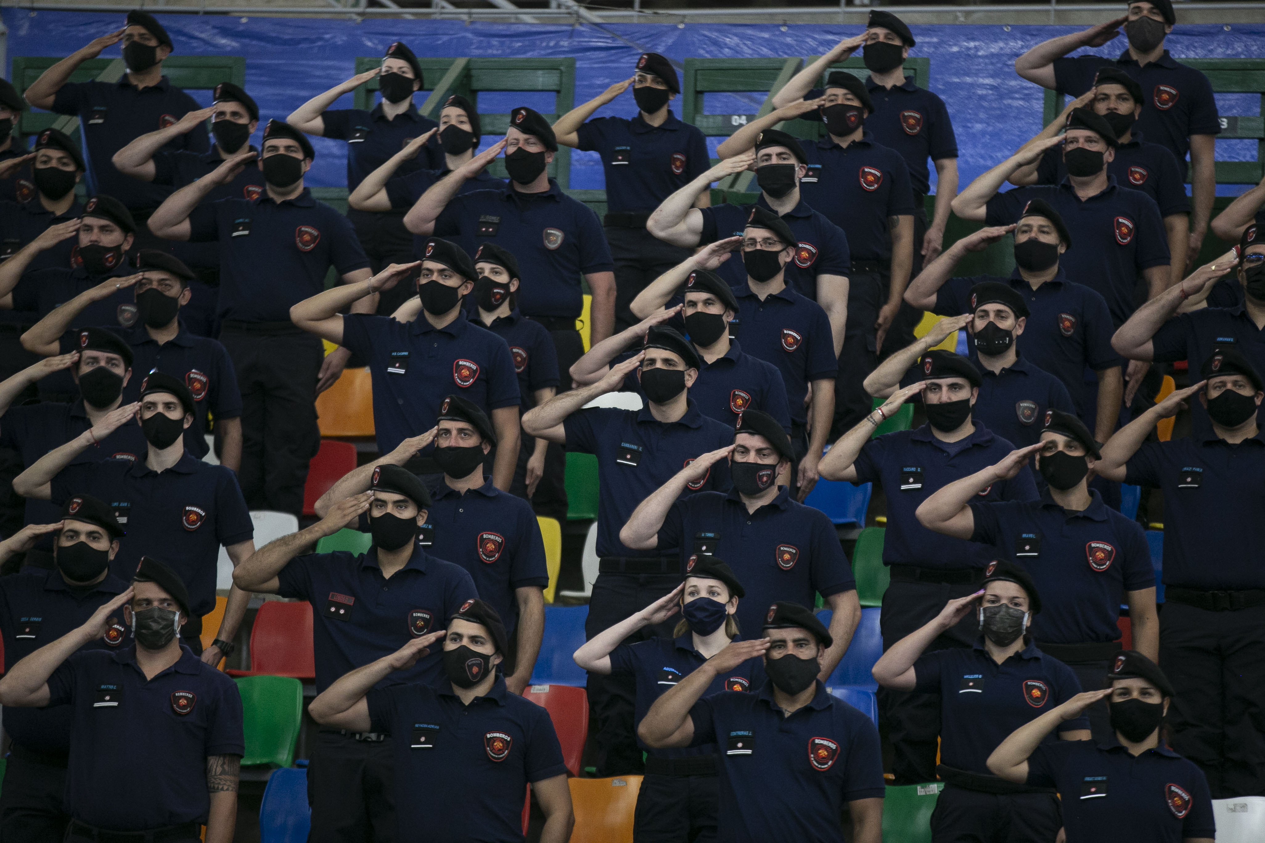 Día del Bombero: fotos y video de la celebración