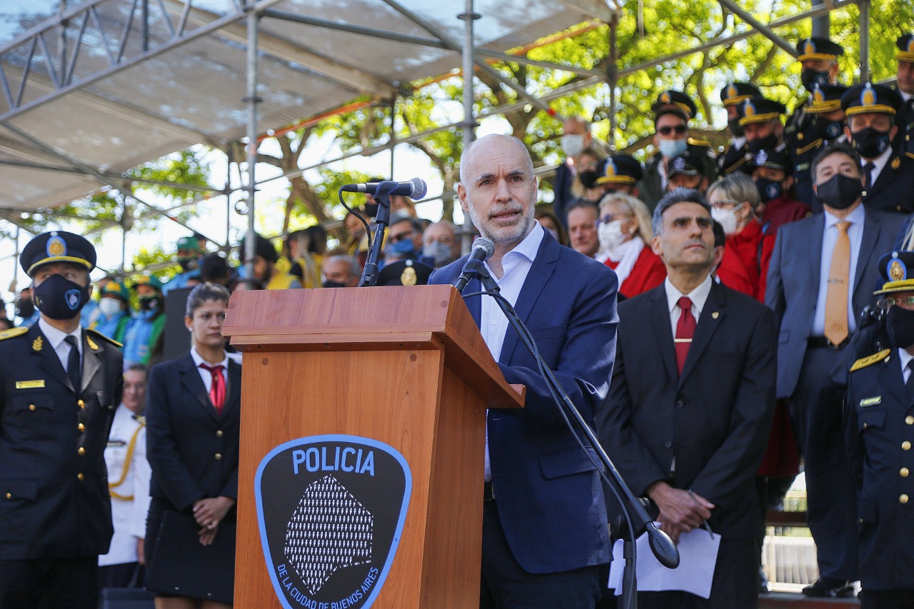 Rodríguez Larreta participó del 5º aniversario de la Policía de la Ciudad