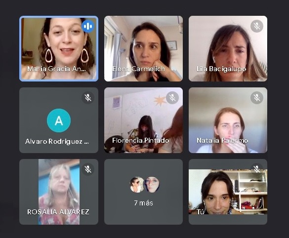 Capacitación sobre AIP para capacitadores/as de la D.G. de la Mujer