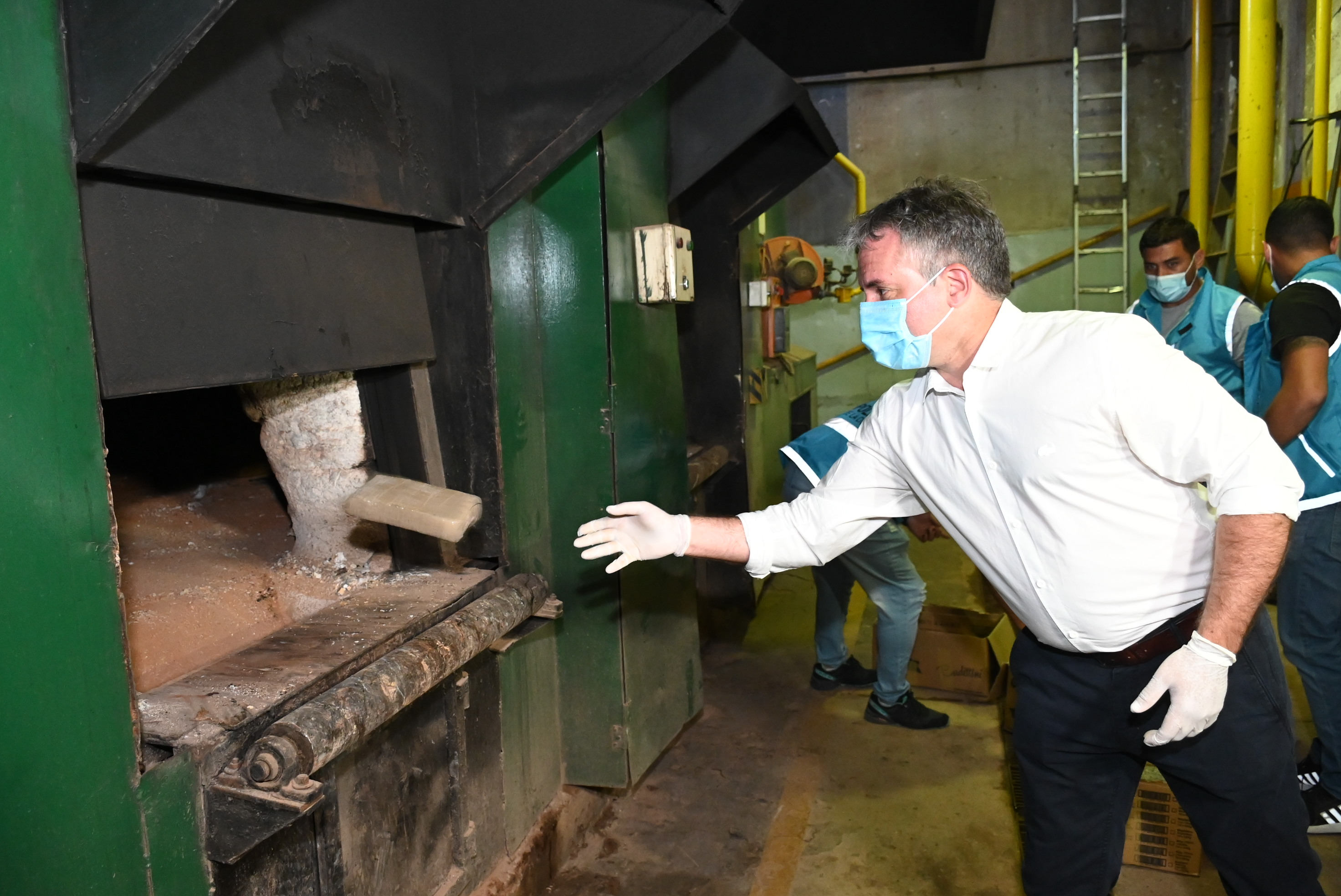 Se incineraron 716 kilogramos de marihuana en la primera quema de droga del año