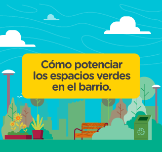 Pensamos en conjunto cómo potenciar los espacios verdes en Caballito