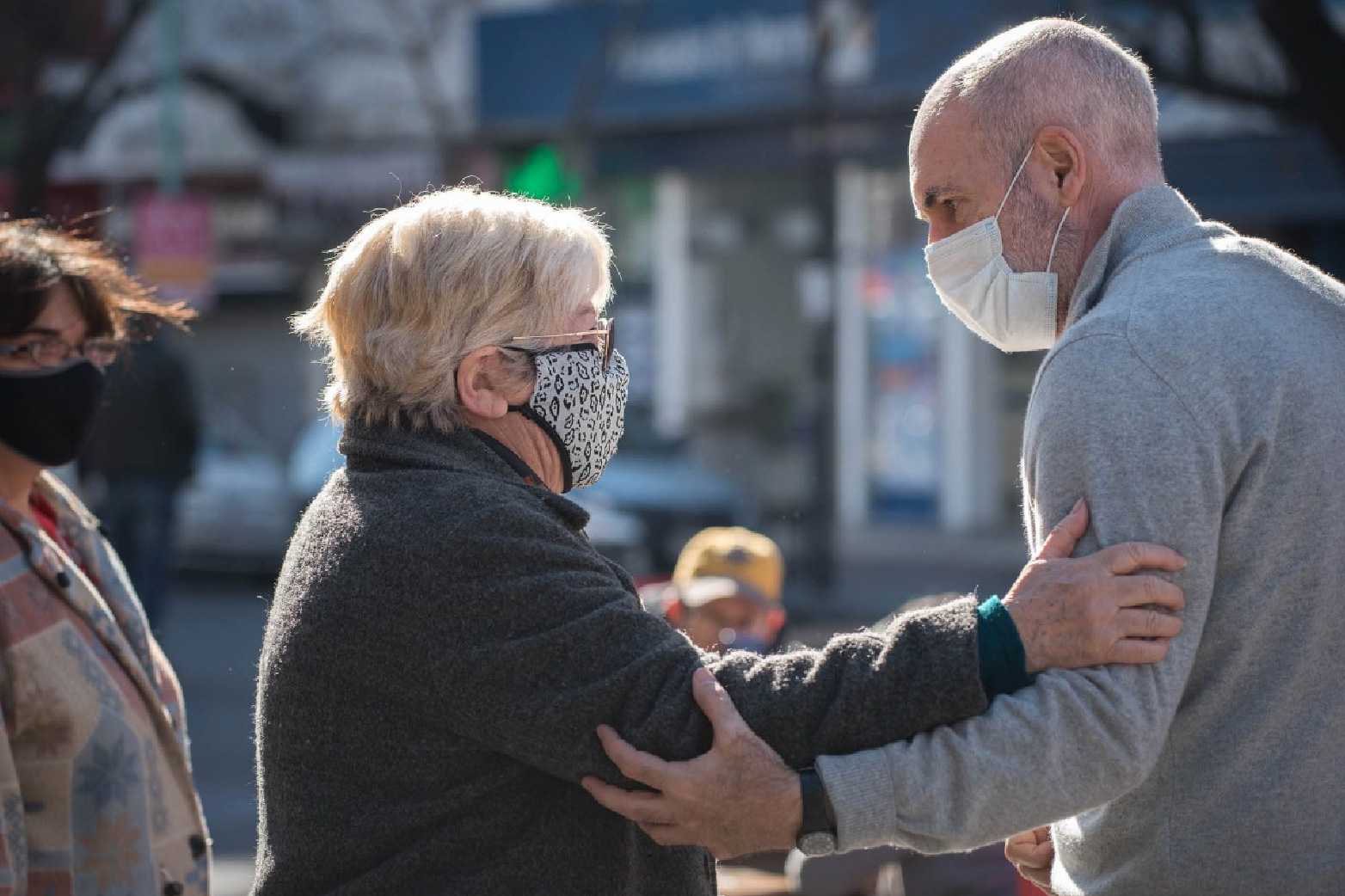 Reunión de vecinos y vecinas de Barracas con Horacio