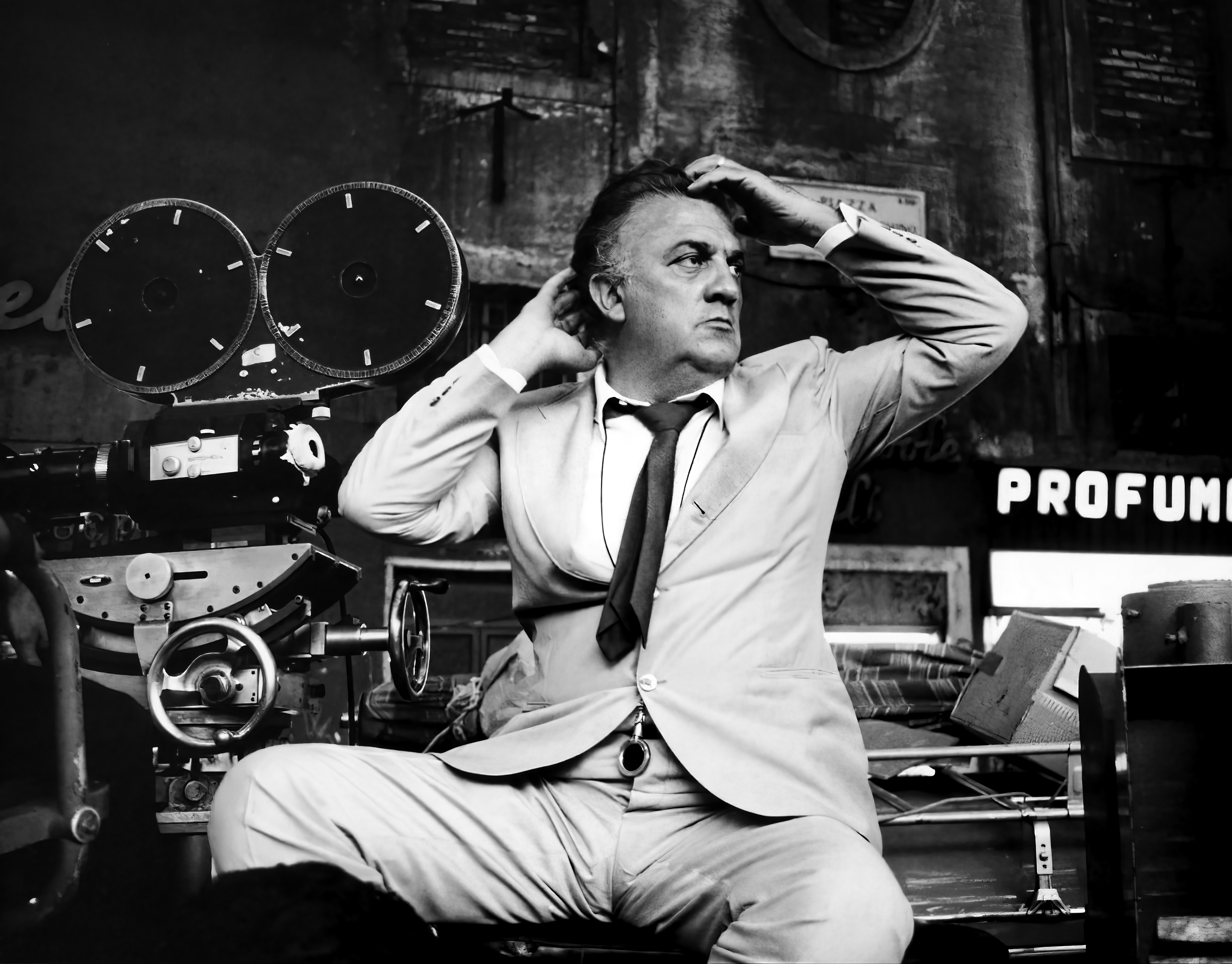 Homenaje al gran Federico Fellini en la Sala Lugones
