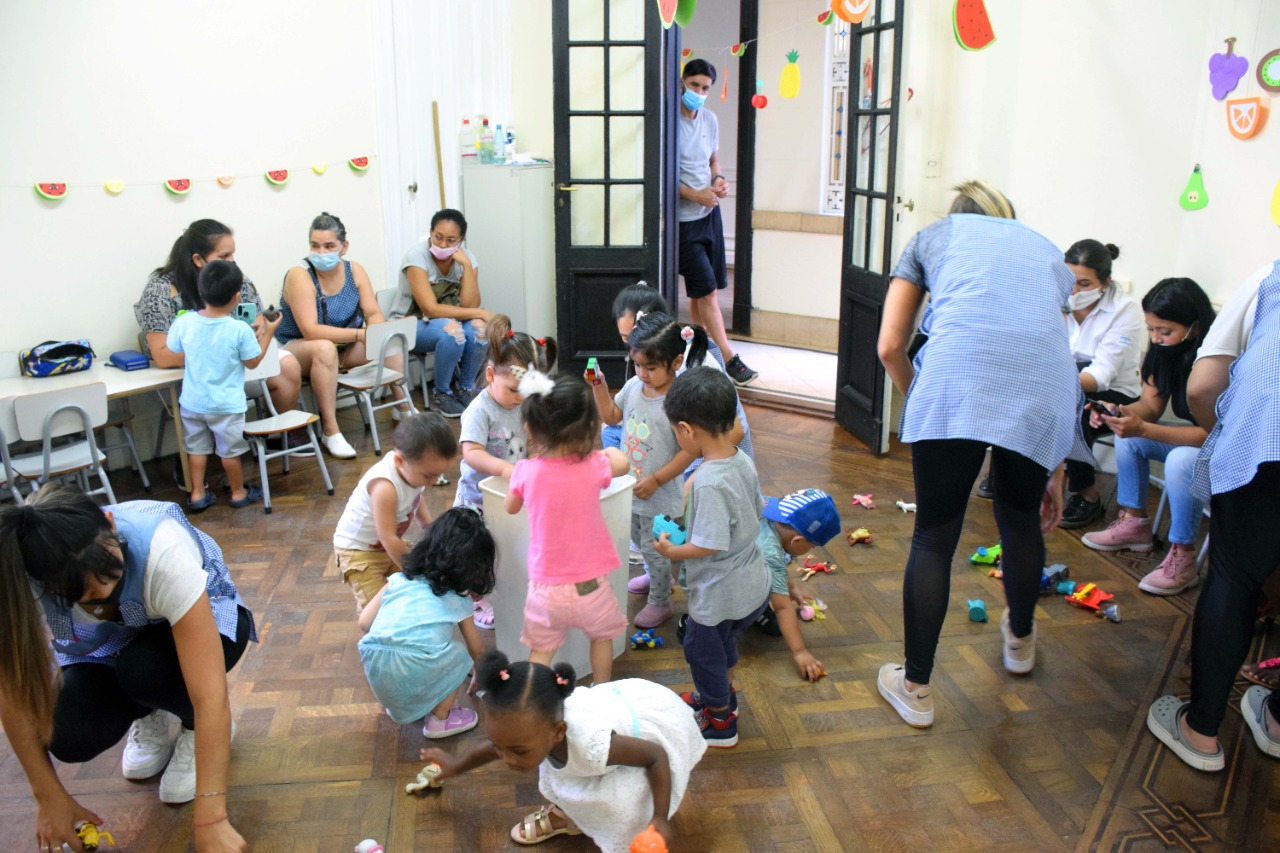 Más de 8 mil niños y niñas volvieron a los Centros de Primera Infancia