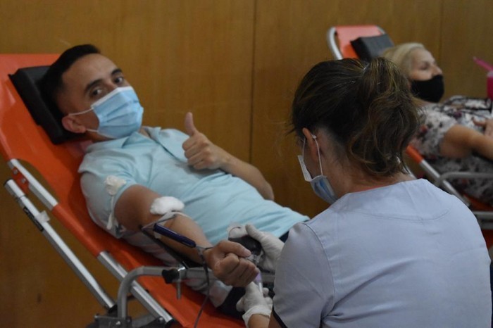Donación de sangre en marzo