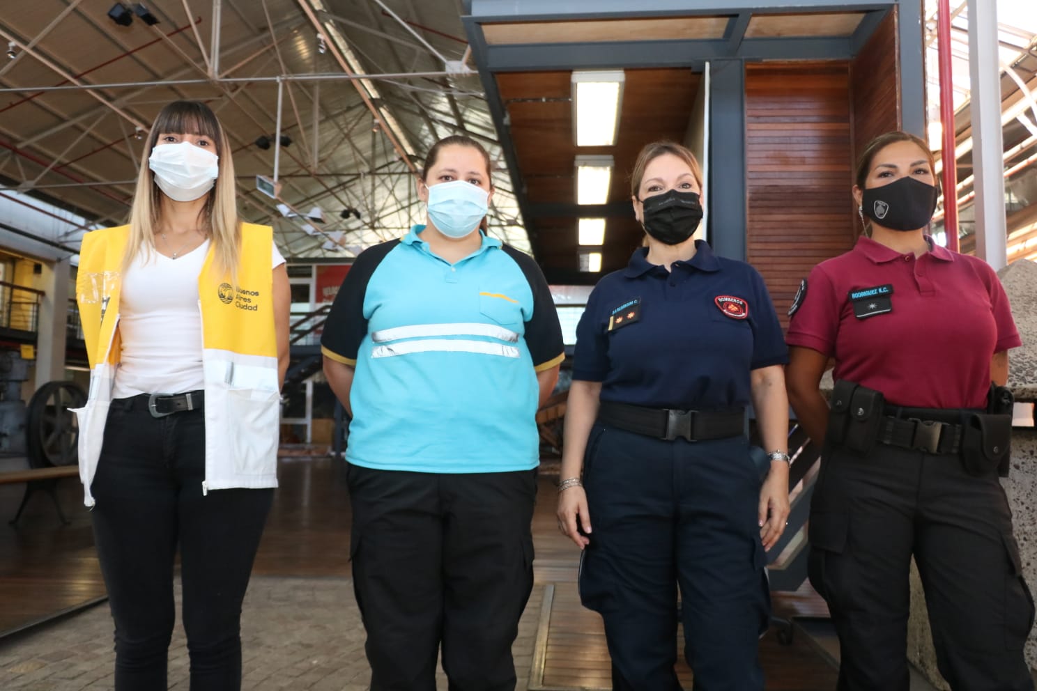 Miguel y D’Alessandro reconocieron a las mujeres del Sistema Integral de Seguridad Pública